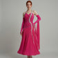 ByCharme Deep Pink Feather Ballroom Competition Dress - BC-0068