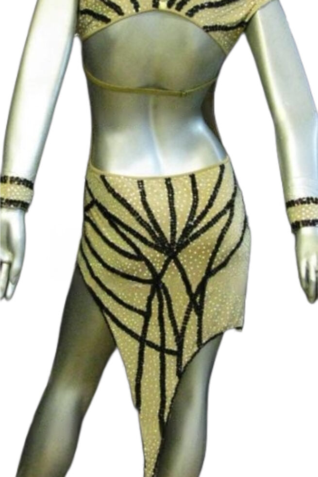 Load image into Gallery viewer, Latin Dance Competition Dress (LT0314)
