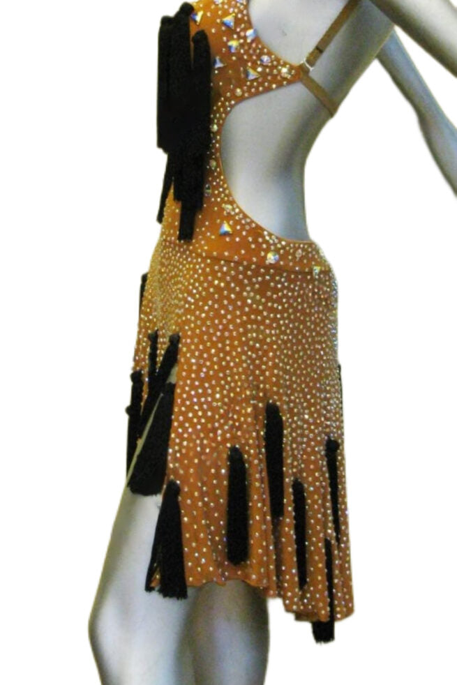 Load image into Gallery viewer, Latin Dance Competition Dress (LT0714)
