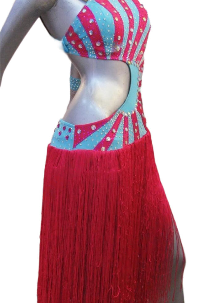 Load image into Gallery viewer, Latin Dance Competition Dress (LT0718)
