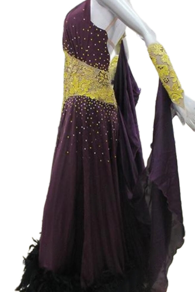 Load image into Gallery viewer, Standard Ballroom Competition Dress (B0203)
