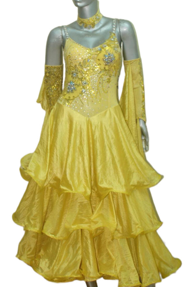 Load image into Gallery viewer, Standard Ballroom Competition Dress (B0109)
