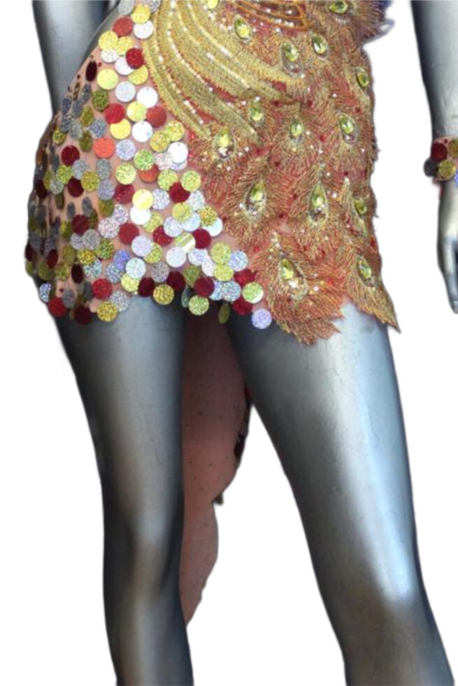 Load image into Gallery viewer, Latin Dance Competition Dress (LS0123)
