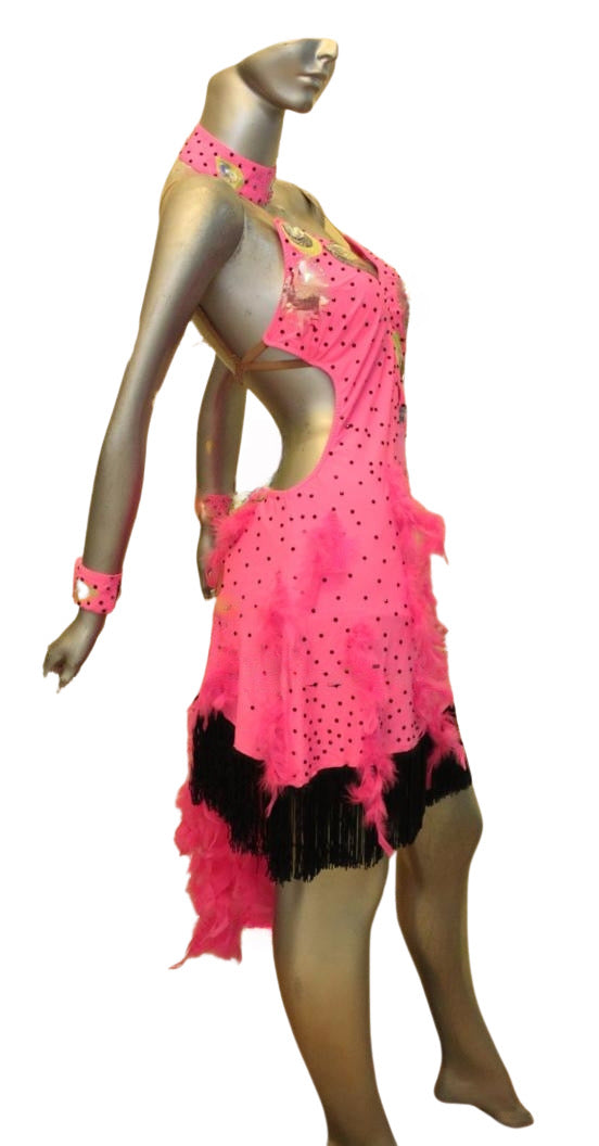 Load image into Gallery viewer, Latin Dance Competition Dress (LS0112)
