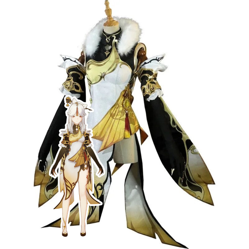 Load image into Gallery viewer, Genshin Impact Ningguang Cosplay Costumes
