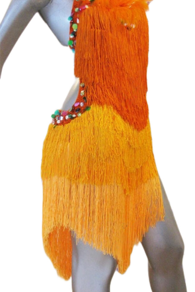 Load image into Gallery viewer, Latin Dance Competition Dress (LT0195)
