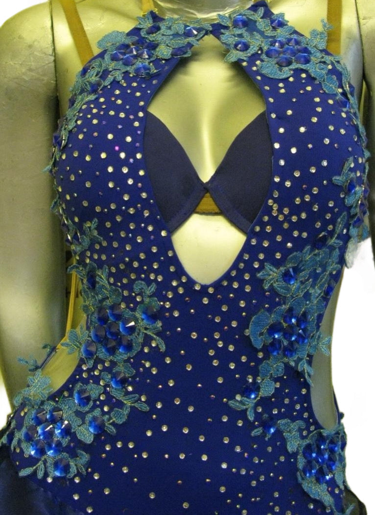 Load image into Gallery viewer, Latin Dance Competition Dress (LT0663)
