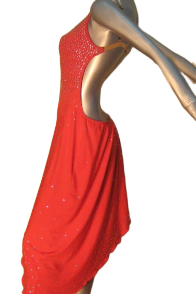 Load image into Gallery viewer, Latin Dance Competition Dress (LT060A)
