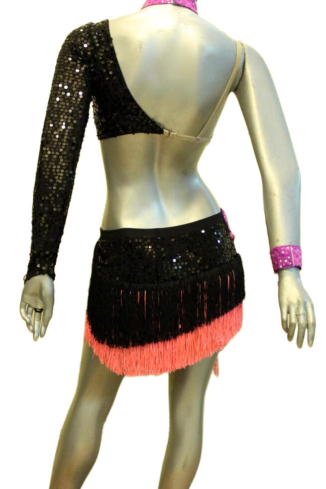 Load image into Gallery viewer, Latin Dance Competition Dress (LT0605)
