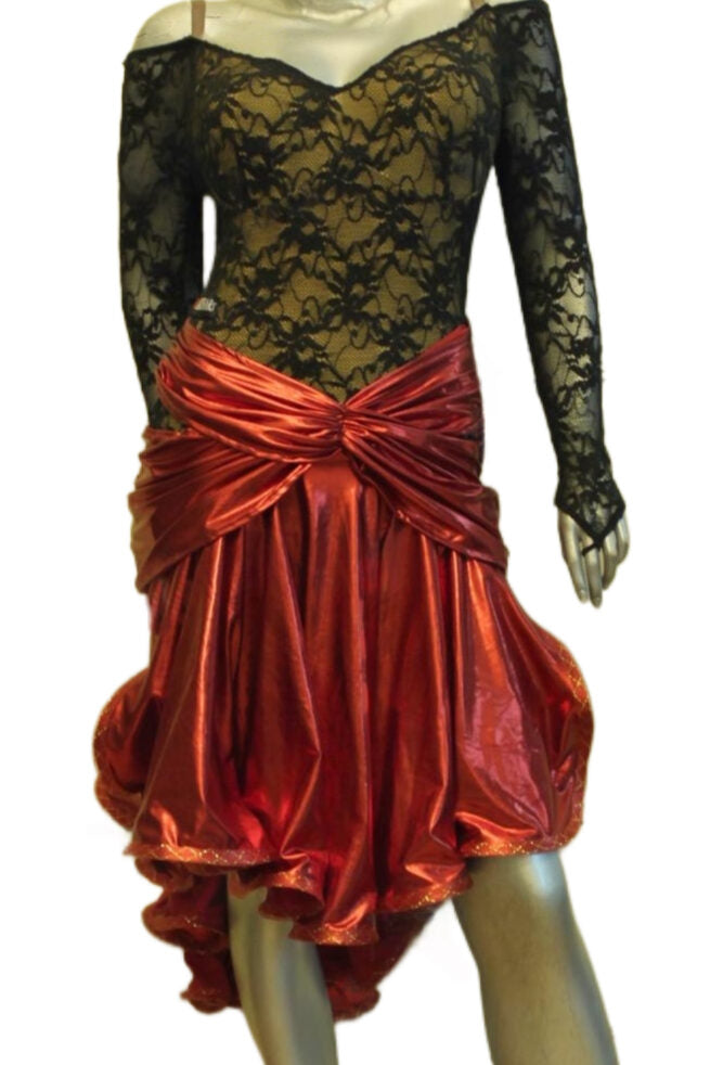 Load image into Gallery viewer, Latin Dance Competition Dress (LT0618)
