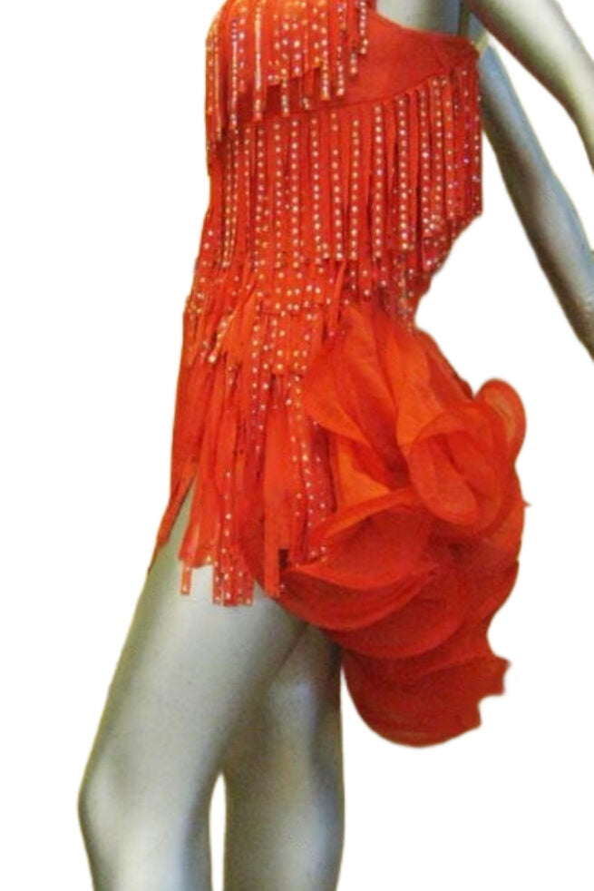 Load image into Gallery viewer, Latin Dance Competition Dress (LT0709)
