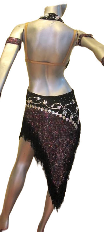 Load image into Gallery viewer, Latin Dance Competition Dress (LS040)
