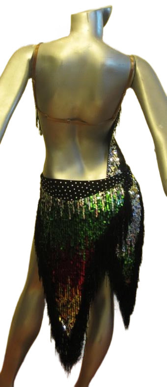 Load image into Gallery viewer, Latin Dance Competition Dress (LS054)
