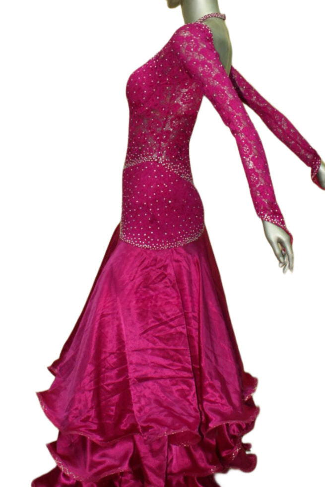 Load image into Gallery viewer, Standard Ballroom Competition Dress (B0103)
