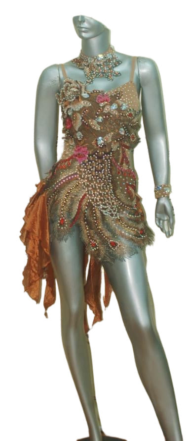 Load image into Gallery viewer, Latin Dance Competition Dress (LS011)
