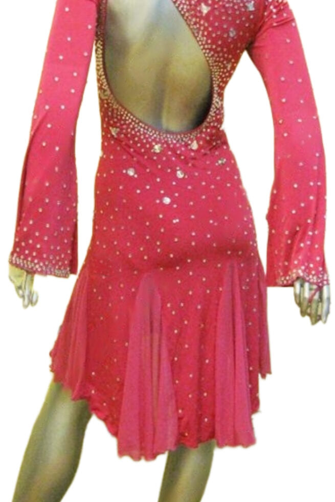 Load image into Gallery viewer, Latin Dance Competition Dress (VL0317)
