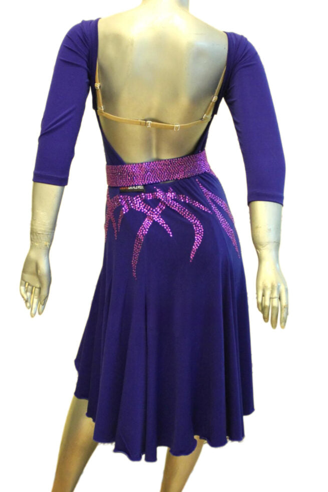 Load image into Gallery viewer, Latin Dance Competition Dress (LT0175D)
