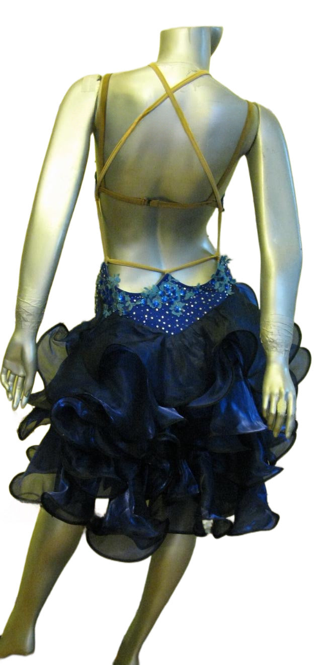 Load image into Gallery viewer, Latin Dance Competition Dress (LT0663)
