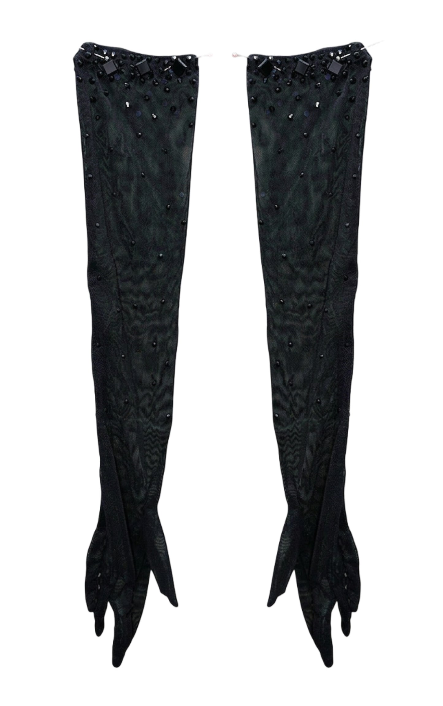 ByCharme Black White Tan Fringes Latin Salsa Competition Dress - BCL-0147