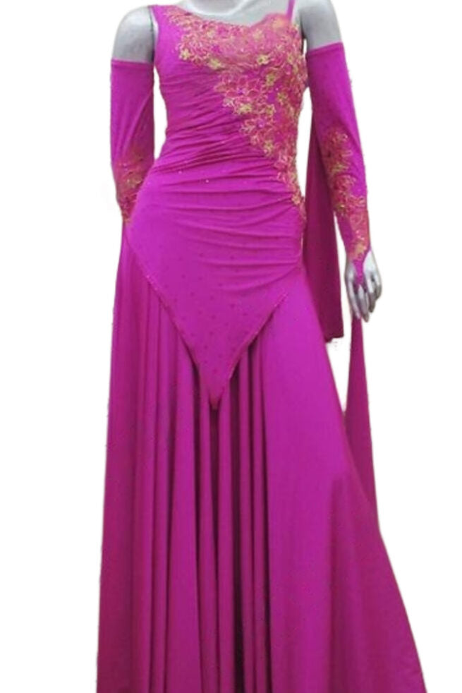 Load image into Gallery viewer, Standard Ballroom Competition Dress (B040AVS)
