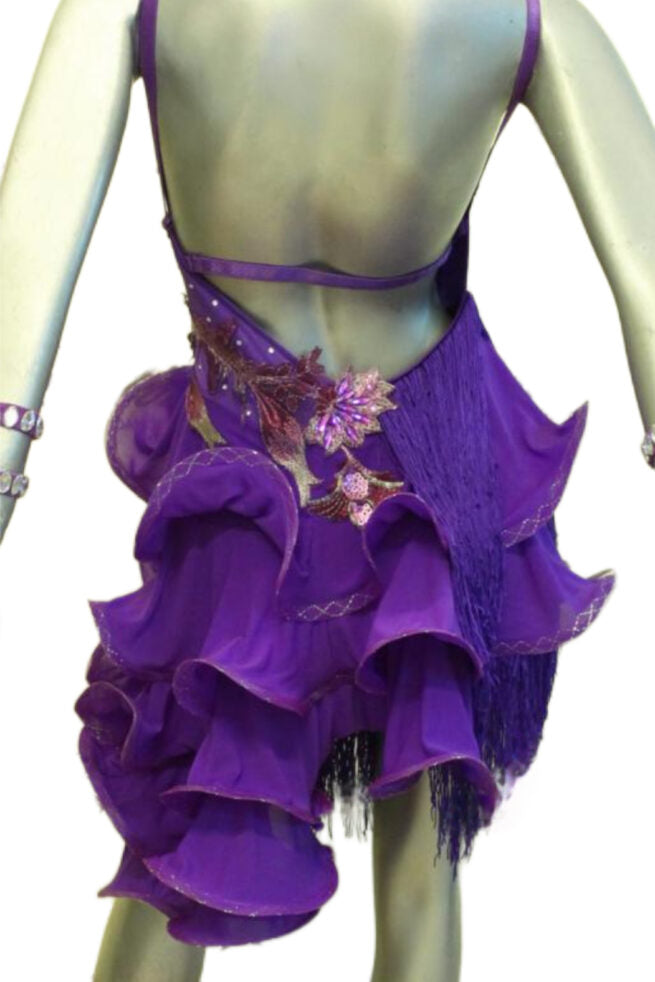 Load image into Gallery viewer, Latin Dance Competition Dress (LT0619)
