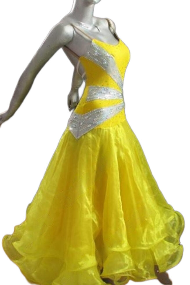 Load image into Gallery viewer, Standard Ballroom Competition Dress (B0199)
