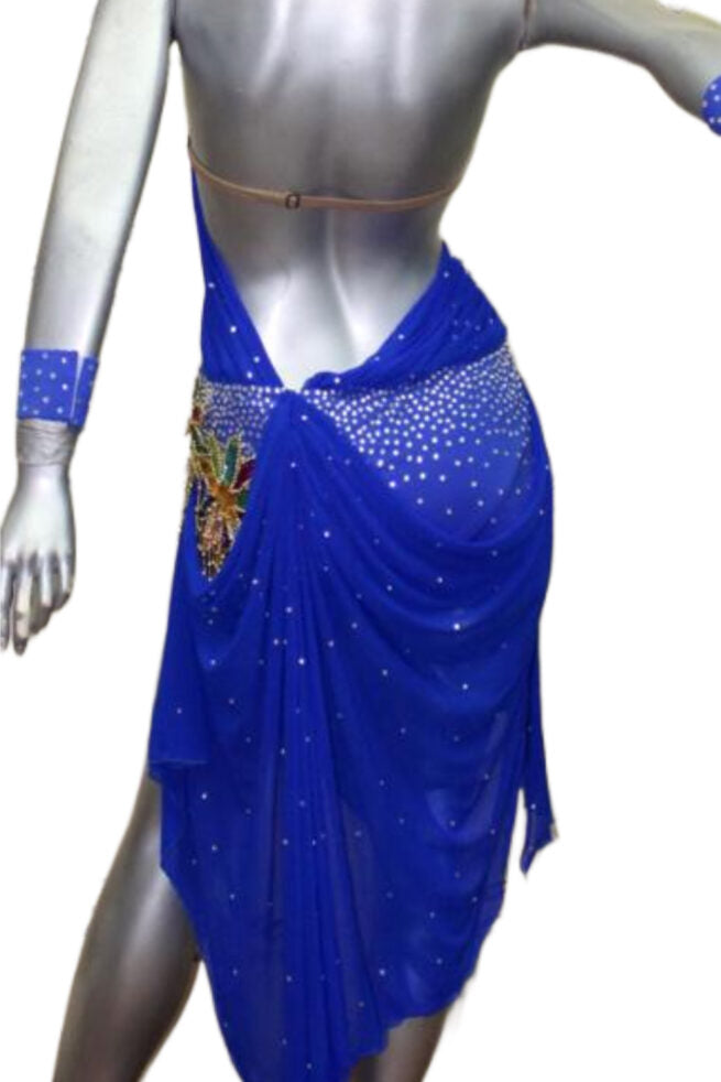 Load image into Gallery viewer, Latin Dance Competition Dress (LT0153)
