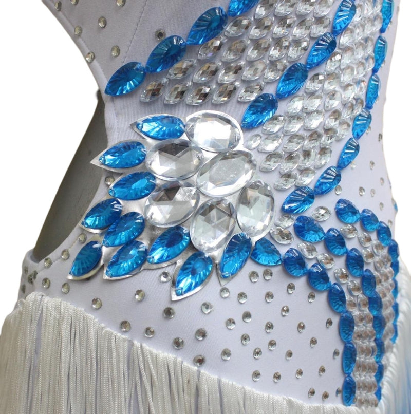 Load image into Gallery viewer, Latin Dance Competition Dress (LS018)
