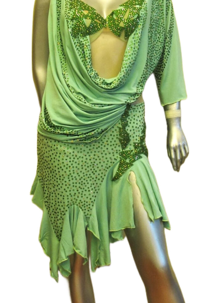 Load image into Gallery viewer, Latin Dance Competition Dress (LT0182)
