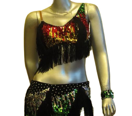 Load image into Gallery viewer, Latin Dance Competition Dress (LS054)
