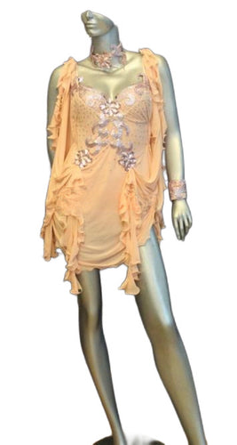 Latin Dance Competition Dress (VL0229)