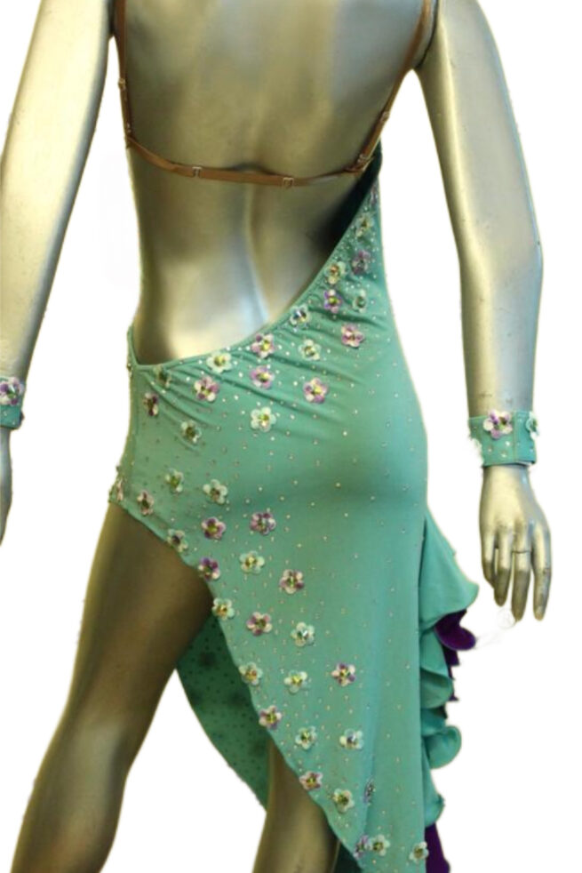 Load image into Gallery viewer, Latin Dance Competition Dress (LT095)
