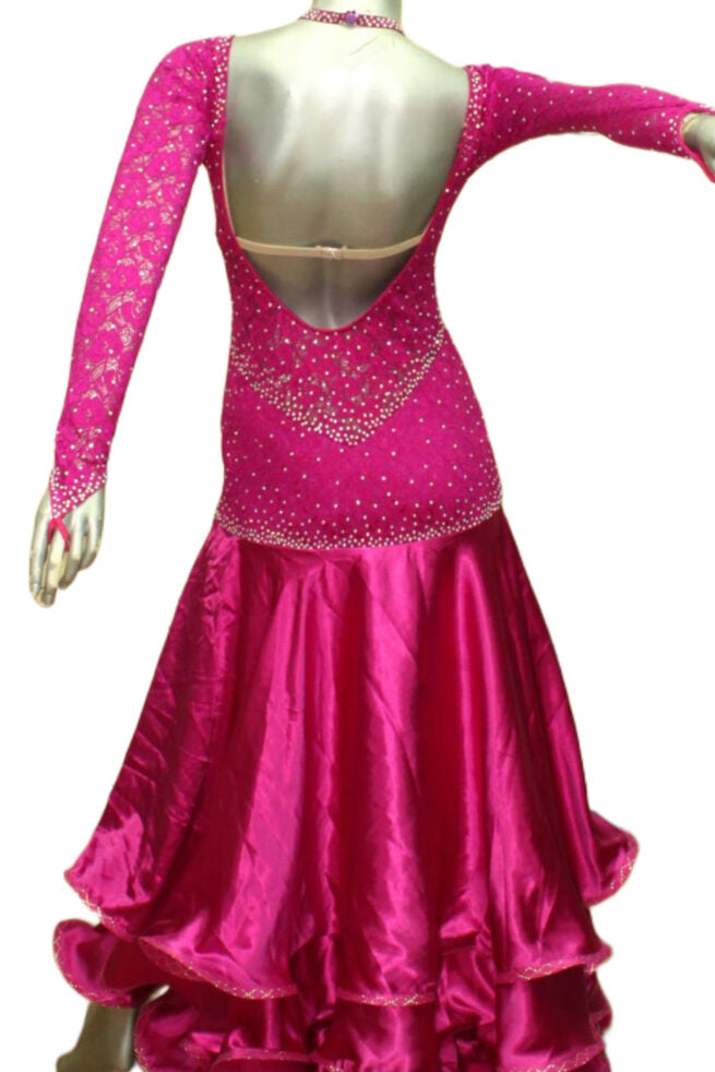 Load image into Gallery viewer, Standard Ballroom Competition Dress (B0103)
