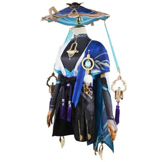 Genshin Impact Scaramouche Wanderer Cosplay Costume