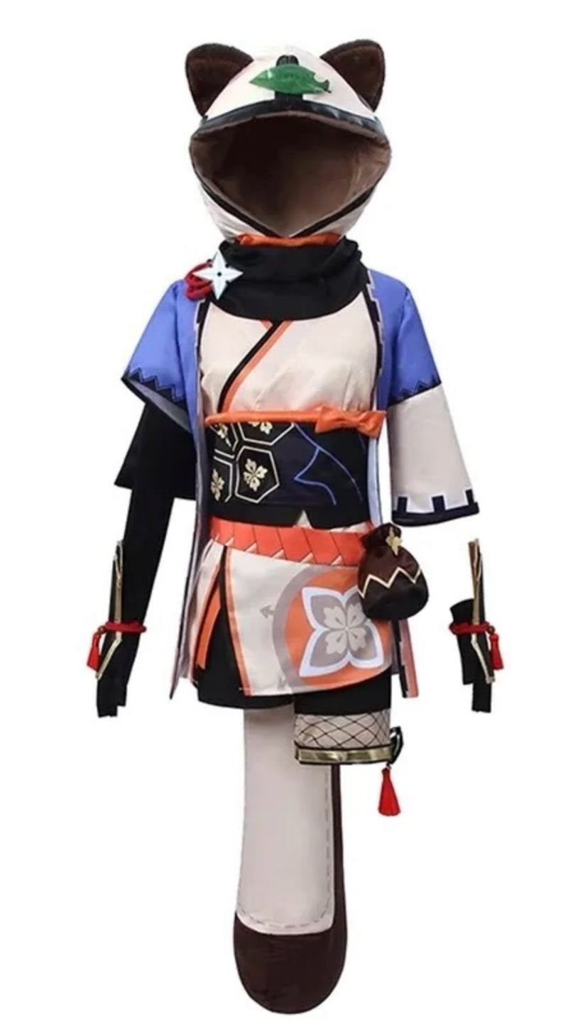 Load image into Gallery viewer, Genshin Impact Sayu Cosplay Costume
