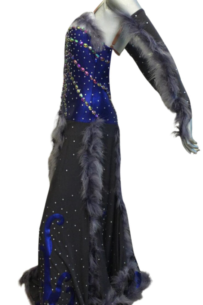 Load image into Gallery viewer, Standard Ballroom Competition Dress (B030)
