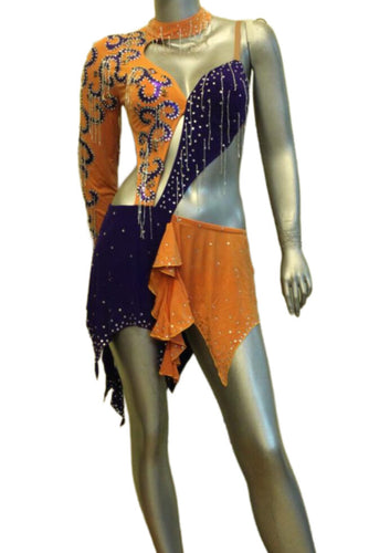 Latin Dance Competition Dress (LT073)