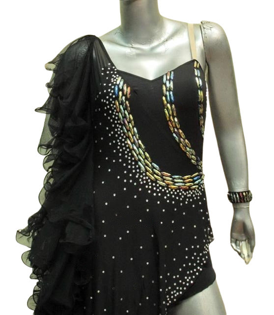 Load image into Gallery viewer, Latin Dance Competition Dress (LT0493)
