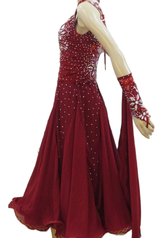 Load image into Gallery viewer, Standard Ballroom Competition Dress (B0198)
