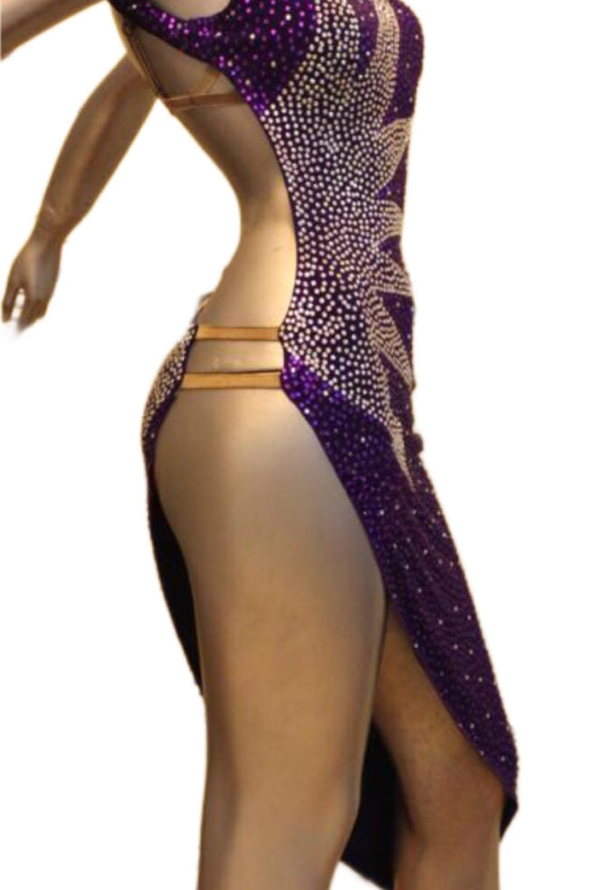 Load image into Gallery viewer, Latin Dance Competition Dress (LT0205)
