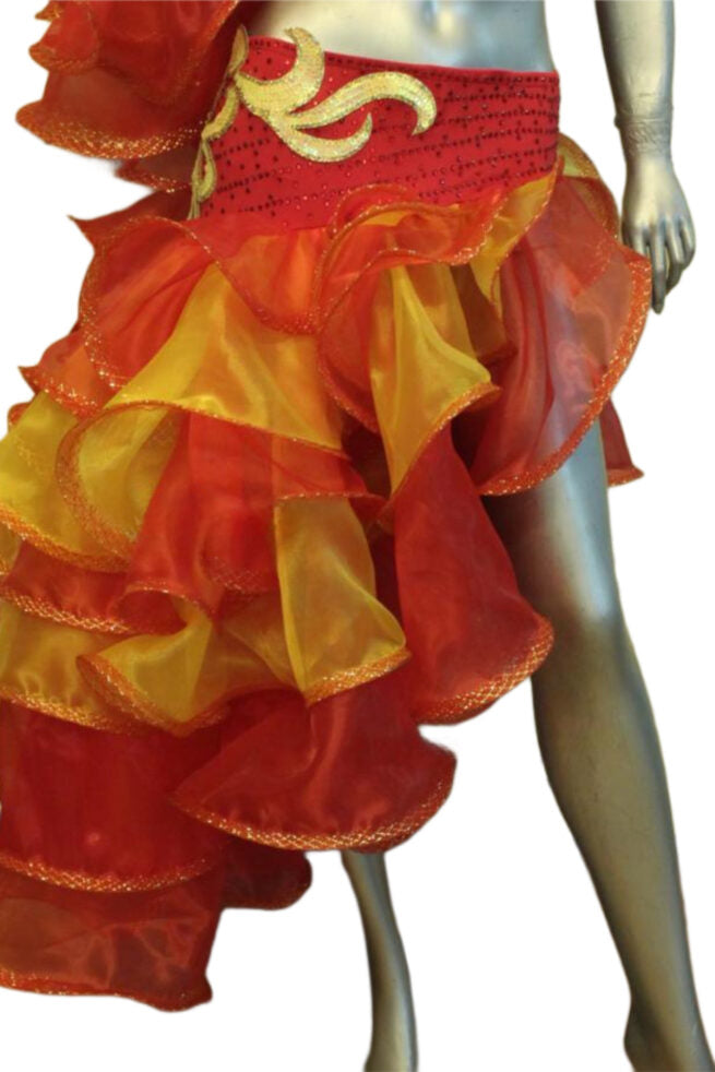 Load image into Gallery viewer, Latin Dance Competition Dress (LT0218)
