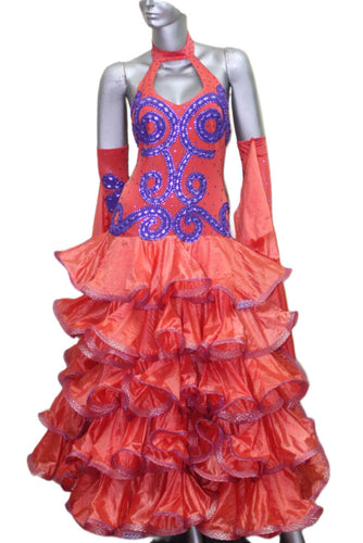 Standard Ballroom Competition Dress (B0114)