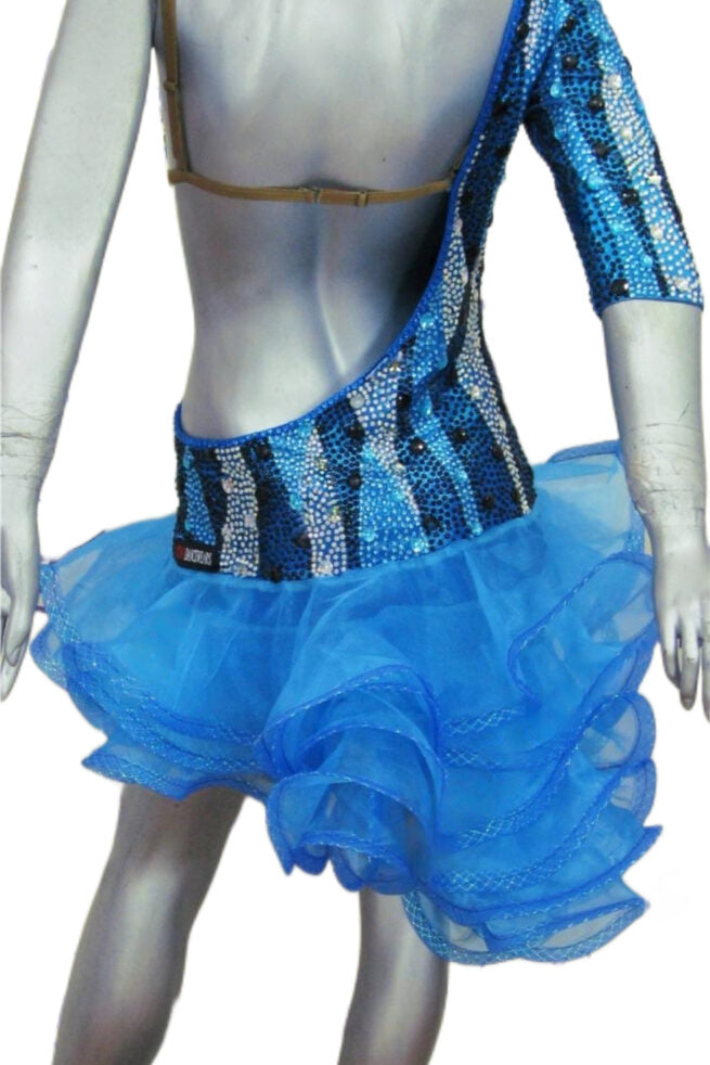 Load image into Gallery viewer, Latin Dance Competition Dress (LT0351)
