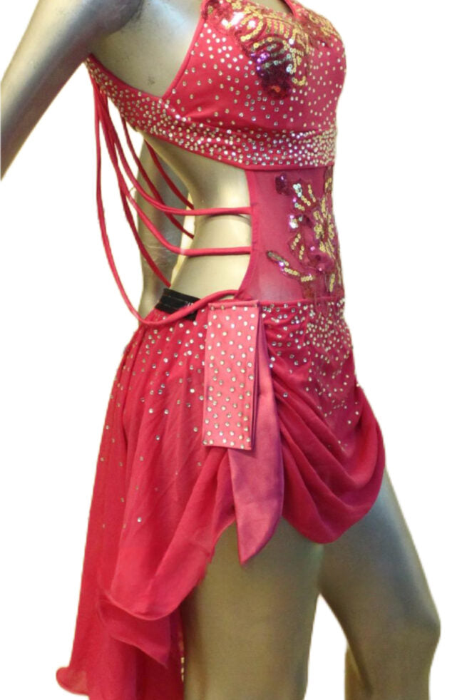 Load image into Gallery viewer, Latin Dance Competition Dress (LT0339A)
