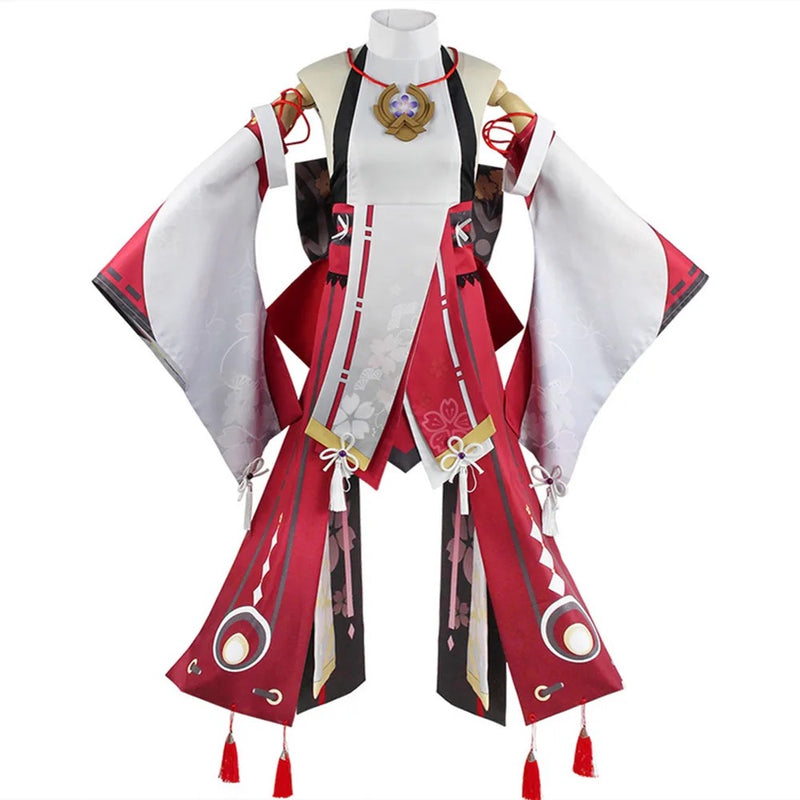 Load image into Gallery viewer, Genshin Impact Yae Miko Cosplay Costume
