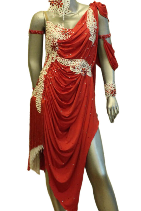 Latin Dance Competition Dress (VL0180A)