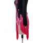ByCharme Black Pink Brown Fringes Latin Salsa Competition Dress - BCL-0079