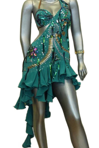 Latin Dance Competition Dress (LT066)