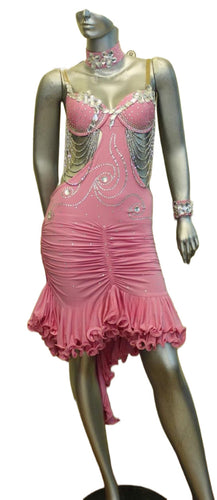 Latin Dance Competition Dress (VL0271)