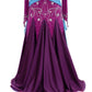 ByCharme Medium Orchid Chiffon Ballroom Competition Dress - BC-0062